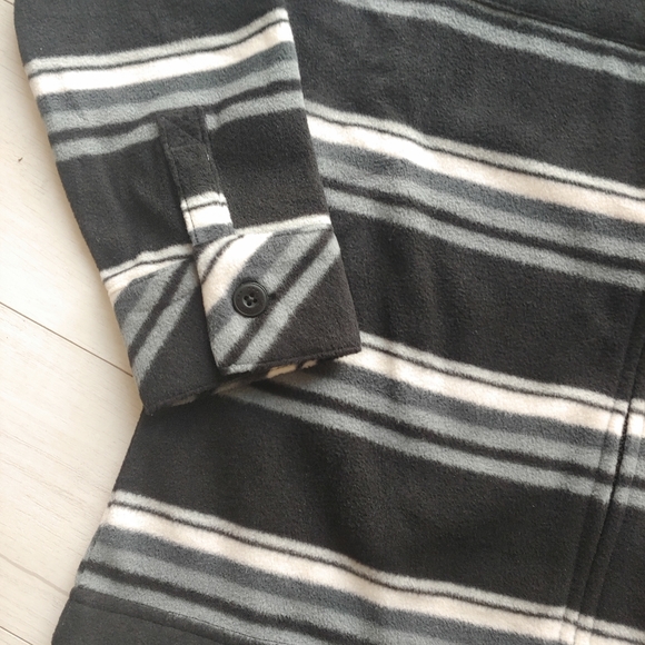 HURLEY NEW boys Artic Fleece Full Zip Hoodie Shacket - Picture 3 of 13